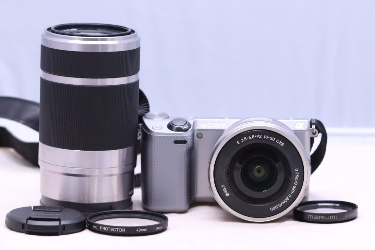 SONY NEX-5Tダブルズームキット & FDA-EV1S 箱取説付属品有 NEX-5T | デジタル一眼カメラα（アルファ） | ソニー