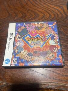 イナズマイレブン 3 世界への挑戦!!ボンバー。カセット。箱あり。