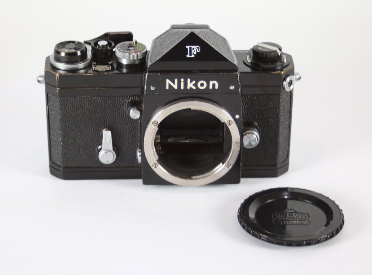★極美品★Nikon F ブラック　一眼レフカメラ Yahoo!オークション -「nikon f アイレベル ブラック」の落札