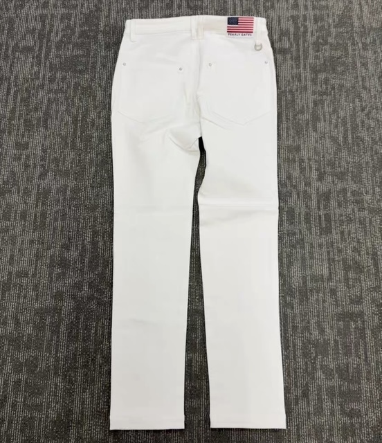 最終価格 【新品】定価2.64万 PGG パーリーゲイツ ストレッチパンツ 白4 最終価格 【新品】定価2.64万 PGG パーリーゲイツ ストレッチ