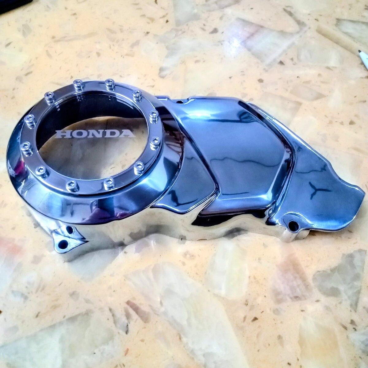 ダックス シャリーモンキー　12V純正ジェネレーターカバー太足加工品 Amazon | ミニモト ホンダ純正12Vモンキージェネレーターカバー