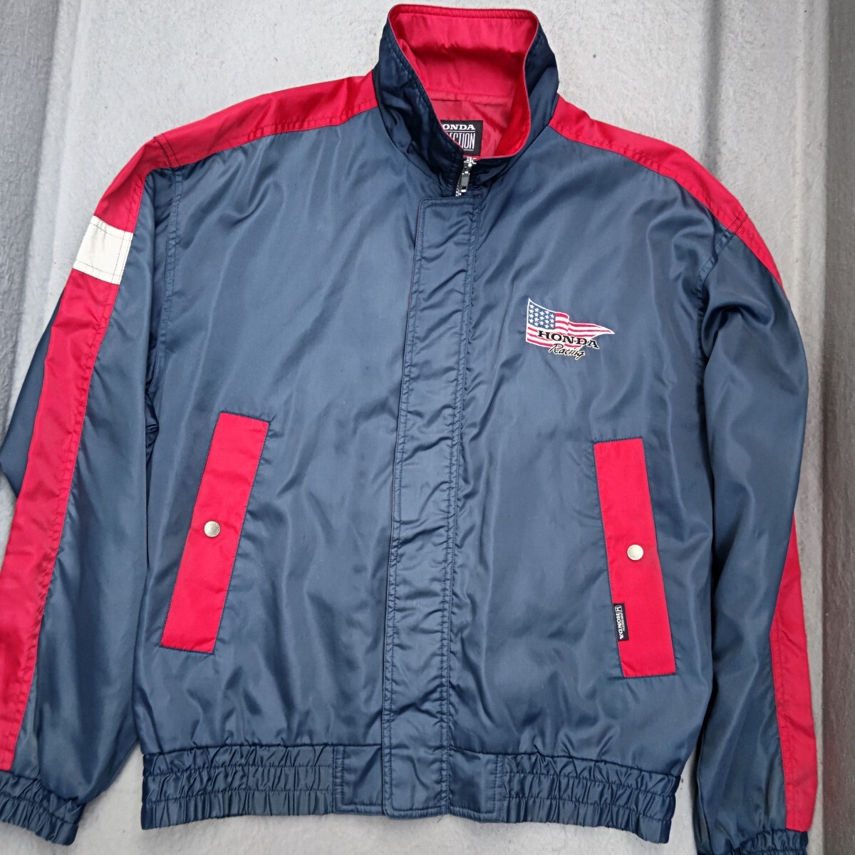 【当時物】 HONDA ホンダ　アウター　ブルゾン　モータースポーツ 当時物】 HONDA ホンダ アウター ブルゾン モータースポーツ