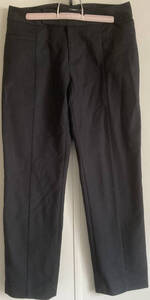 Coomb Luxe 10分ズボン 日本製 この時期最適の厚さ 上質コットン【40】(写真よりとてもツヤあり)   (同梱 -300円)