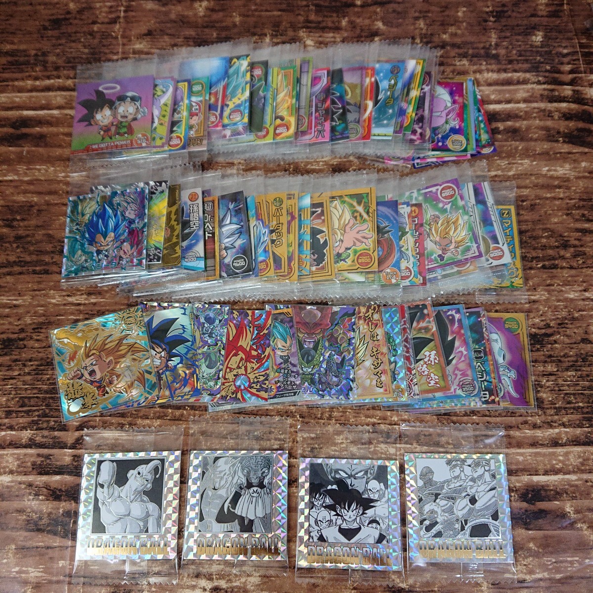 【未開封品】ドラゴンボールウエハース　シール　290枚セット　まとめ売り 2025年最新】Yahoo!オークション -ドラゴンボール ウエハース