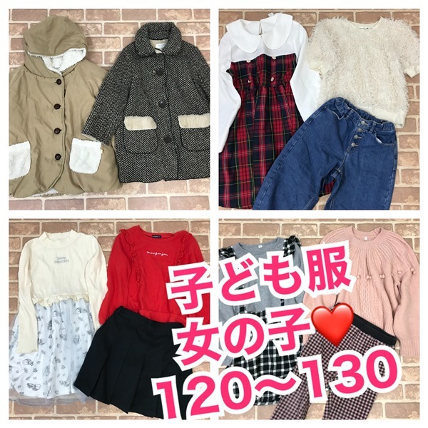 女の子【100・110・120】42セット 子供服　まとめ売り Bee des スカッツ キッズ スカート 子供服 女の子 10分丈 100