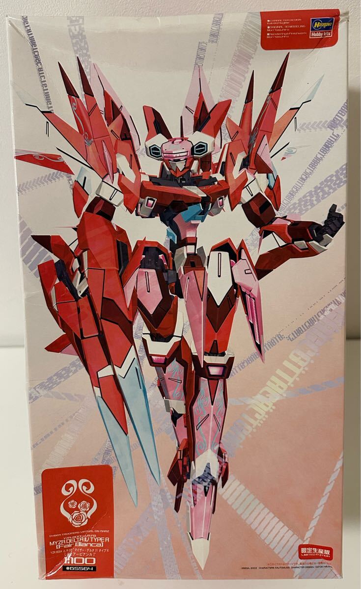 1/100 マイザー・デルタ タイプR フェアービアンカ　バーチャロン プラモ 1/100 YZR‐8000Δ/R FB“マイザー・デルタ4 タイプR［フェアー