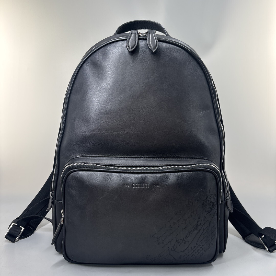 美品　Berluti クラッチ コントラスト リュック　バックパック ベルルッティクラッチバッグ