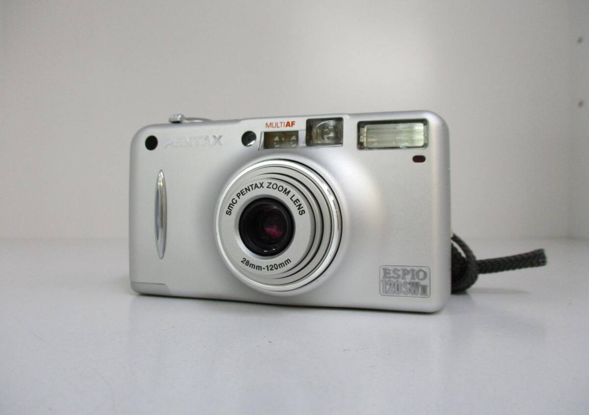 ☆☆美品❕完動品☆☆ PENTAX ESPIO 120Mi シルバー □ 美品 □ペンタックス PENTAX EPSIO 120Mi 【動作確認済