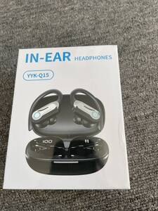 ワイヤレスイヤホン2025 Bluetooth 5.4 ヘッドホン スポーツENCノイズキャンセリングマイク付きBluetooth 色マットブラック