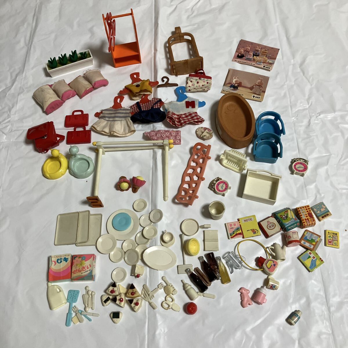 シルバニア　中古小物④ シルバニアファミリー コ-76 どきどき探検セット-ラテネコきょう