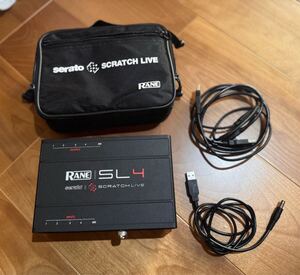RANE serato SL4 スクラッチライブ インターフェイス 中古 セラト DJ DTM