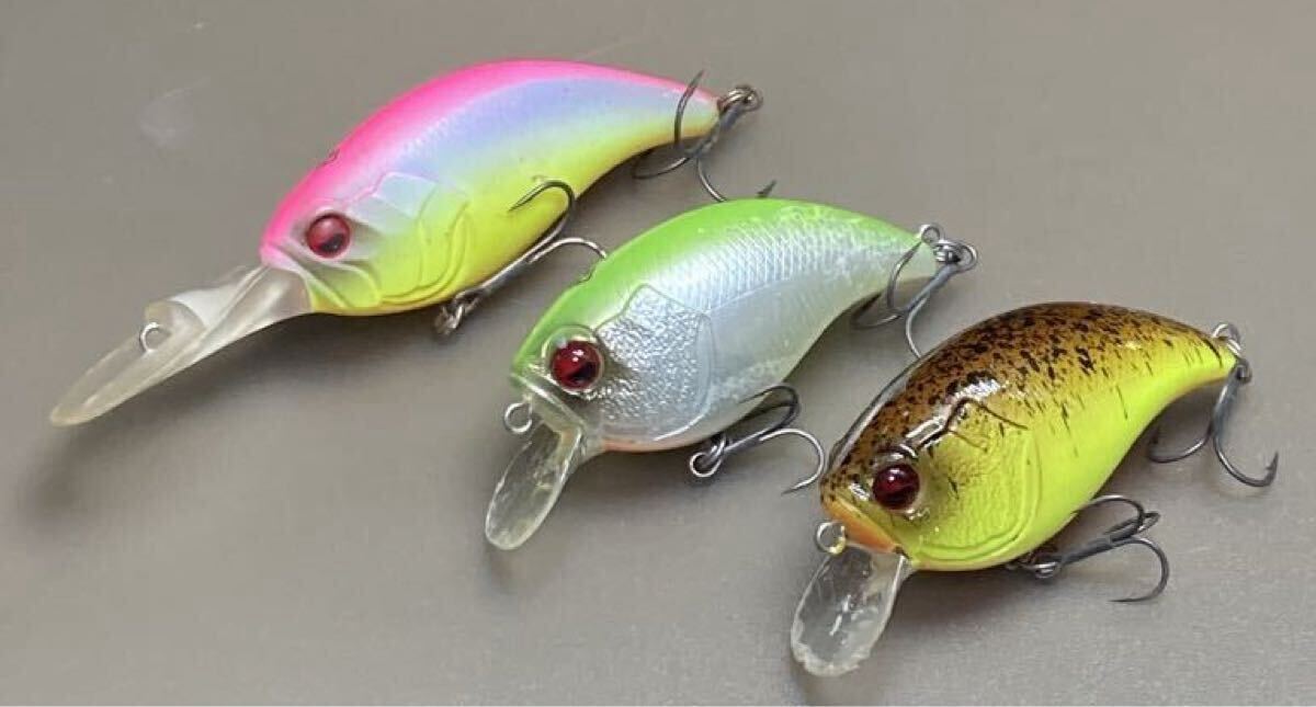 レネゲード クランクベイト 未使用品 入手困難】メガバス Z-CRANK BIG-Z 未使用4色セット