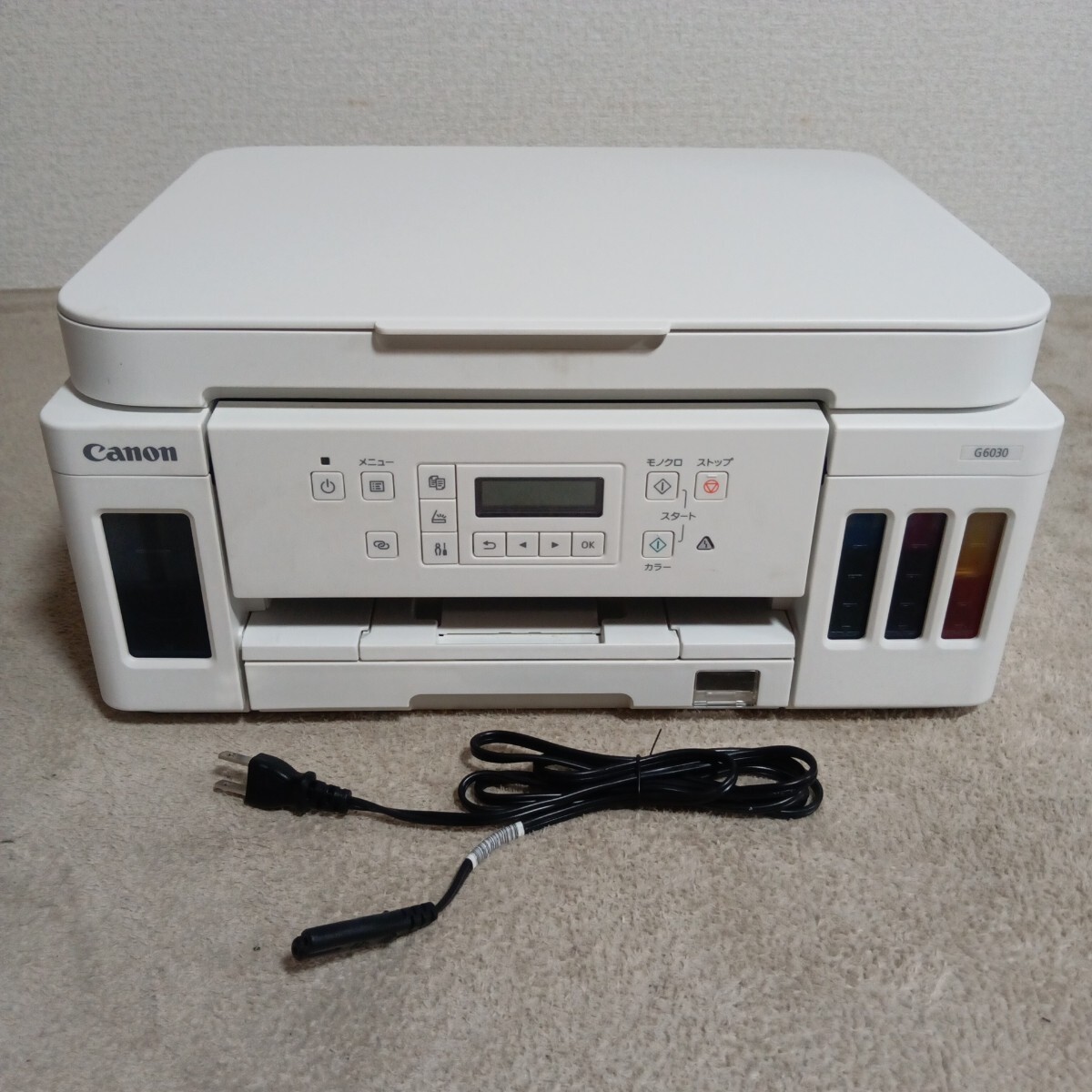 【ジャンク】Canon G6030 インクジェット複合機 本体 インクジェットプリンターのラインアップを強化 カラー複合機