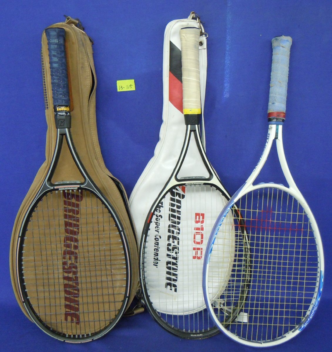 ブリヂストン テニスラケット 300 2本セット プリンスBEAST O3 100(300) 24 7TJ205(ｸﾞﾘｯﾌﾟｻｲｽﾞ 1 ファイヤー