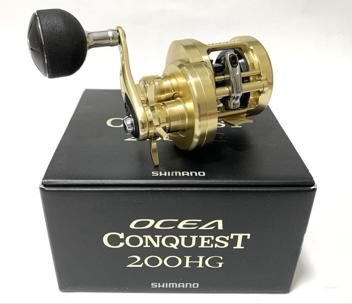 美品　現行　OCEA CONQUEST 200HG リール SHIMANO OCEA CONQUEST 200HG Shimano OCEA CONQUEST