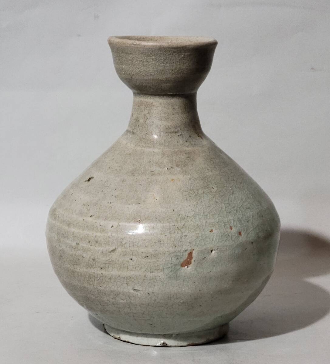 大堀相馬鉄釉徳利花入　古丹波天目釉　酒器　花器　骨董　アンティーク　茶道具　李朝 大堀相馬鉄釉徳利花入 古丹波天目釉 酒器 花器 骨董 アンティーク