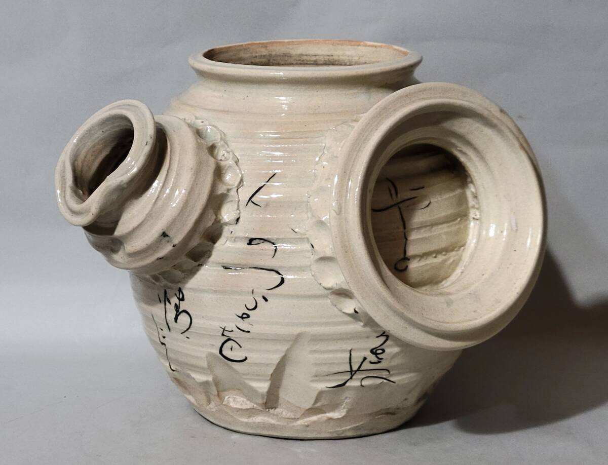 鉢■和歌文字彫 大田垣蓮月 古鉢 古美術 時代物 骨董品 アンティーク■ 鉢□和歌文字彫 大田垣蓮月 古鉢 古美術 時代物 骨董品 アンティーク