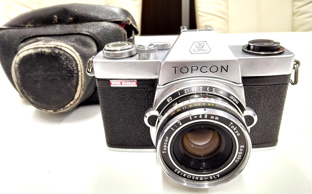 【稀少】東京光学トプコン R TOPCON R レンズ付き 中古品 レトロカメラ 稀少】東京光学トプコン R TOPCON R レンズ付き 中古品 レトロカメラ