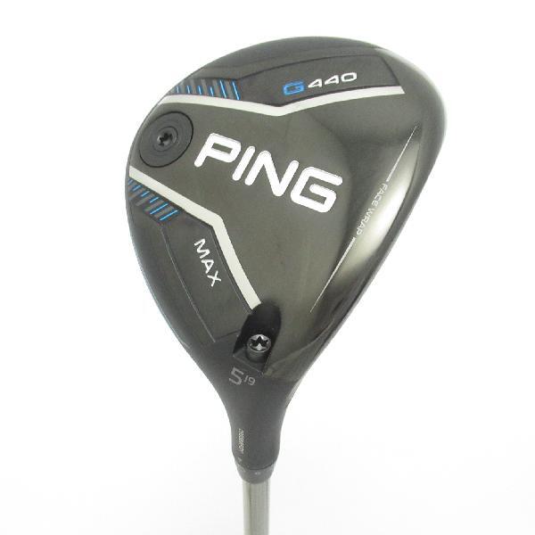 未使用に近い）ピン G440 MAX 5W 19度CHROME 65R ピン（PING）（メンズ）G440 MAX フェアウェイウッド(5W ロフト