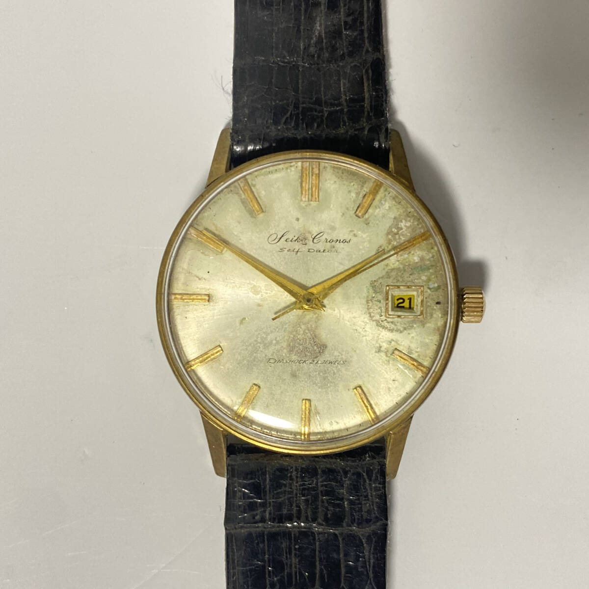 Yahoo!オークション -「セイコークロノス セルフ」の落札相場・落札価格