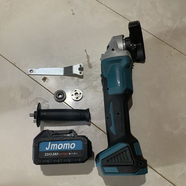 電動グラインダー 切断 アングル ディスクグラインダー グラインダー 充電式 充電 バッテリー バッテリー式 コードレス