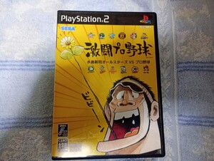 PS2 激闘プロ野球 水島新司オールスターズvsプロ野球 説明書無し 起動確認済み