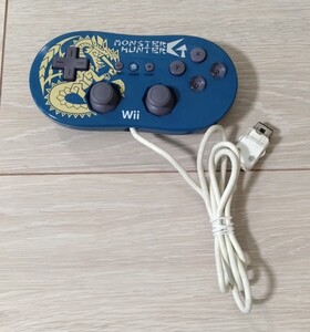 Wii クラシックコントローラー モンスターハンターGカラー 送料無料