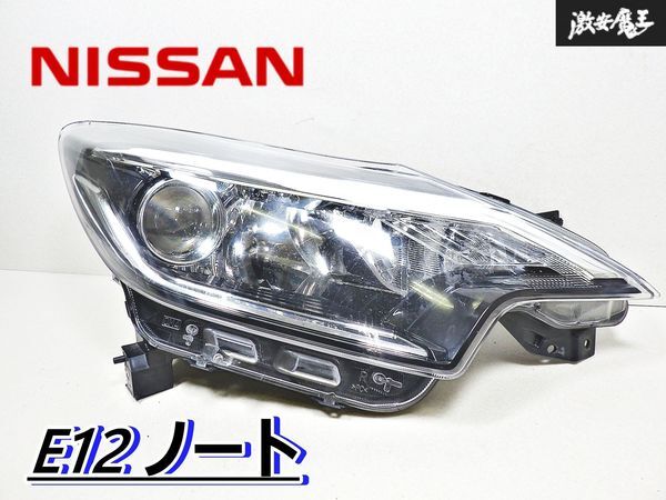 日産　ノート　E12 ヘッドライト左右セット　03 E12 日産ノート 右LEDヘッドライト - メルカリ
