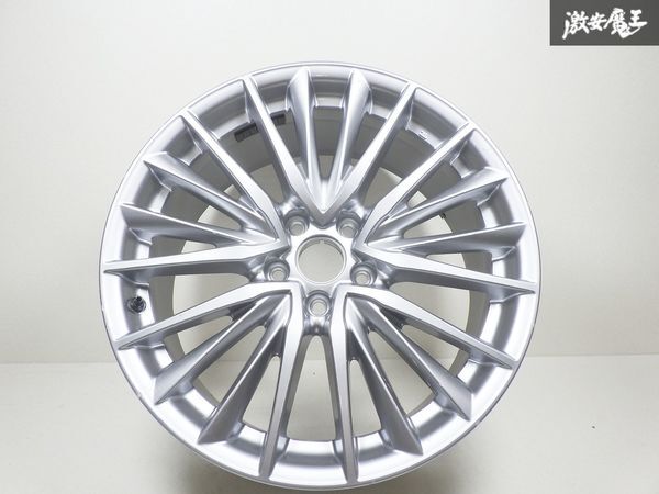 レクサス　IS（後期）純正ホイール　19インチ 1本　フロントに履いてました 激安 4本セット】レクサス IS 30系 Fスポーツ 後期 純正 アルミ