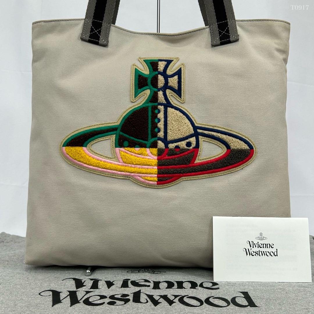 ヴィヴィアンウエストウッド トートバック 美品 EXECUTIVE Exclusive color-GRAY” 10.8 (Fri) New Arrival