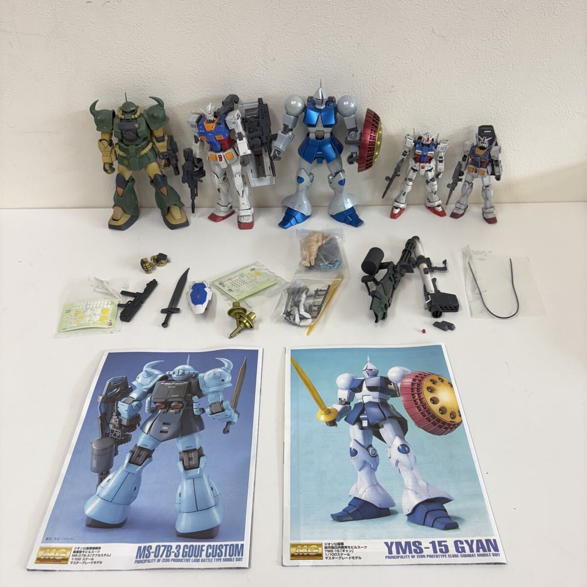 MG 完成品まとめ Yahoo!オークション -「mg 完成品 ギャン」の落札相場・落札価格