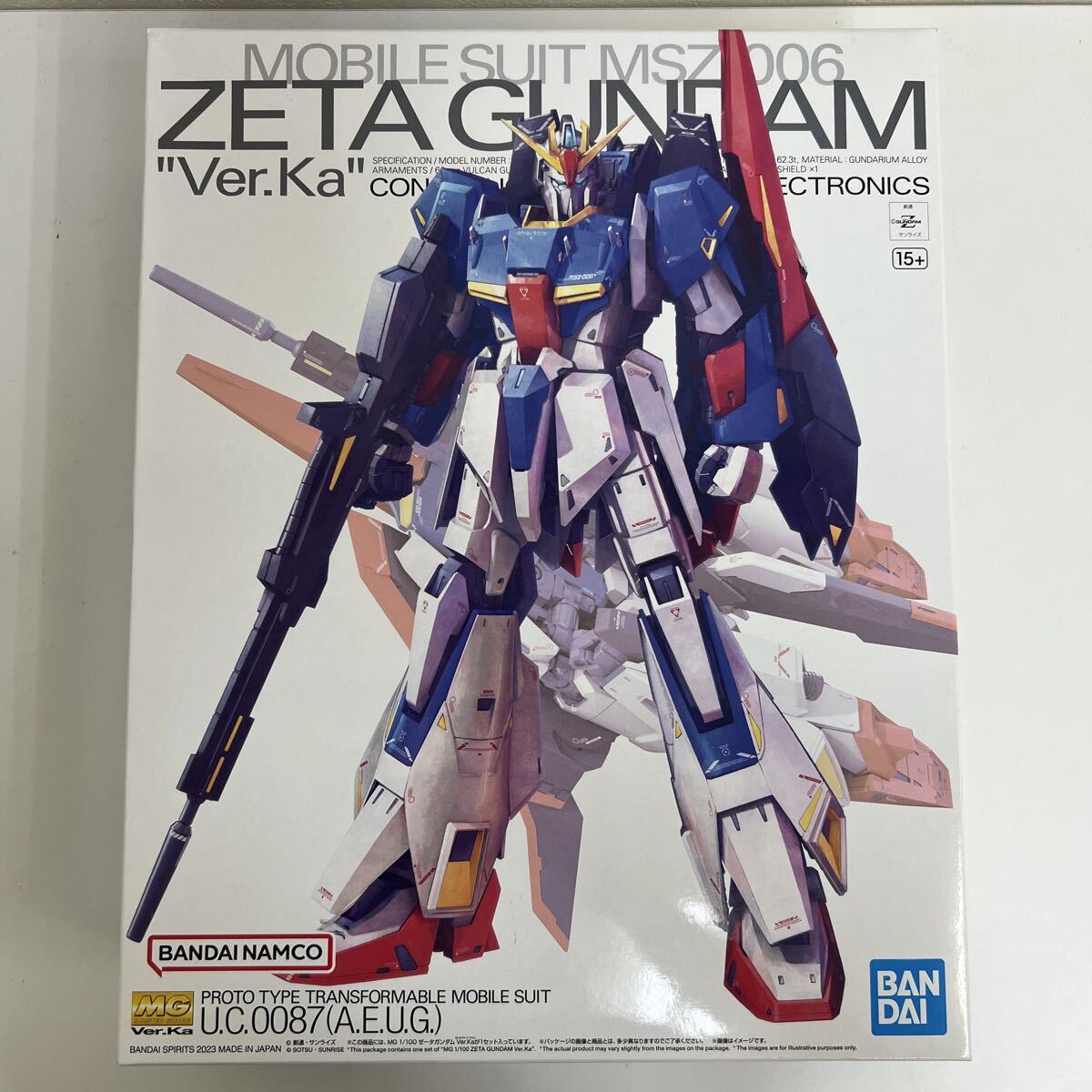2025年最新】Yahoo!オークション -mg zガンダム ver.kaの中古品