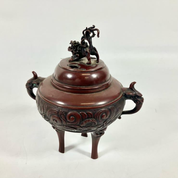 2025年最新】Yahoo!オークション -銅 獅子 香炉の中古品・新品