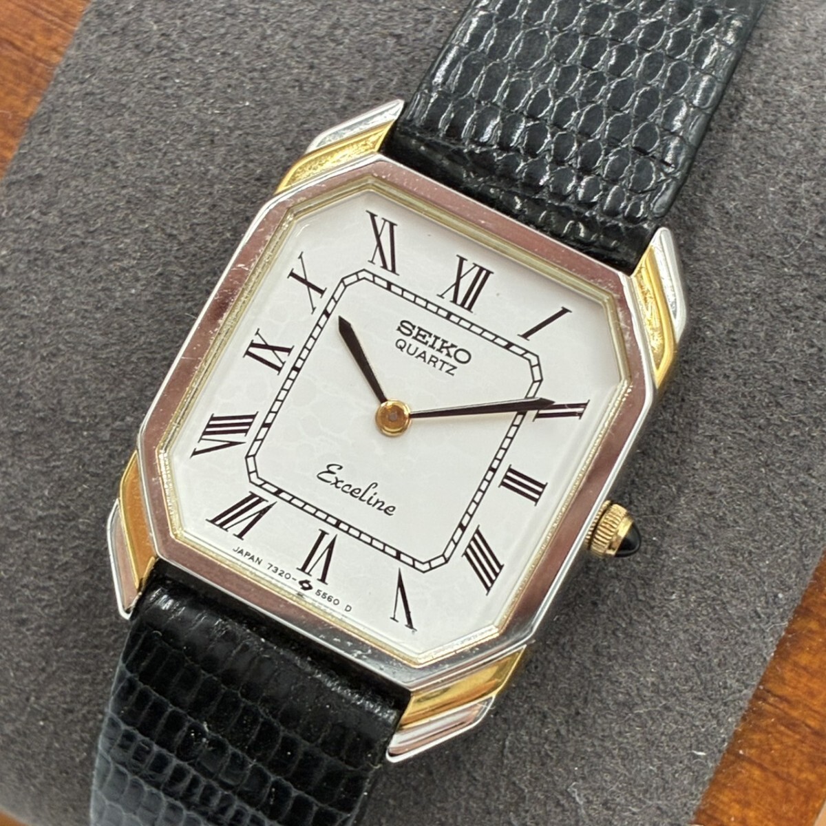 美品　SEIKO　セイコー　エクセリーヌ　ホワイト　レザー　クォーツ　腕時計 楽天市場】【中古】SEIKO セイコー エクセリーヌ クォーツ