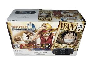 PSP 本体 ワンピース ROMANCE DAWN 冒険の夜明け PSP-3000 麦わらの一味エディション