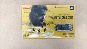 PSP プレイステーション・ポータブル(PSP-3000) メタルギアソリッド ピースウォーカー プレミアムパッケージ【動作確認済み】