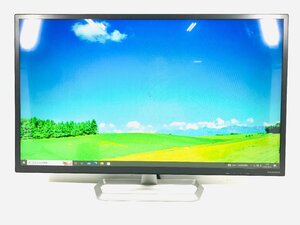 ★中古動作品  IODATA モニター LCD-MF321XDB-B 広視野角 ADSパネル採用 DisplayPort 搭載 31.5型 ワイド液晶