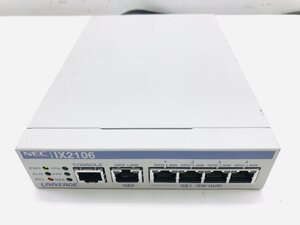 ☆初期化済み NEC VPN対応高速アクセスルータ UNIVERGE IX2106