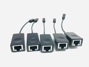 中古動作品 5本セット  Lenovo Thinkpad イーサネットLAN拡張ケーブル P/N:SC10A39882BB/FRU:04X6435