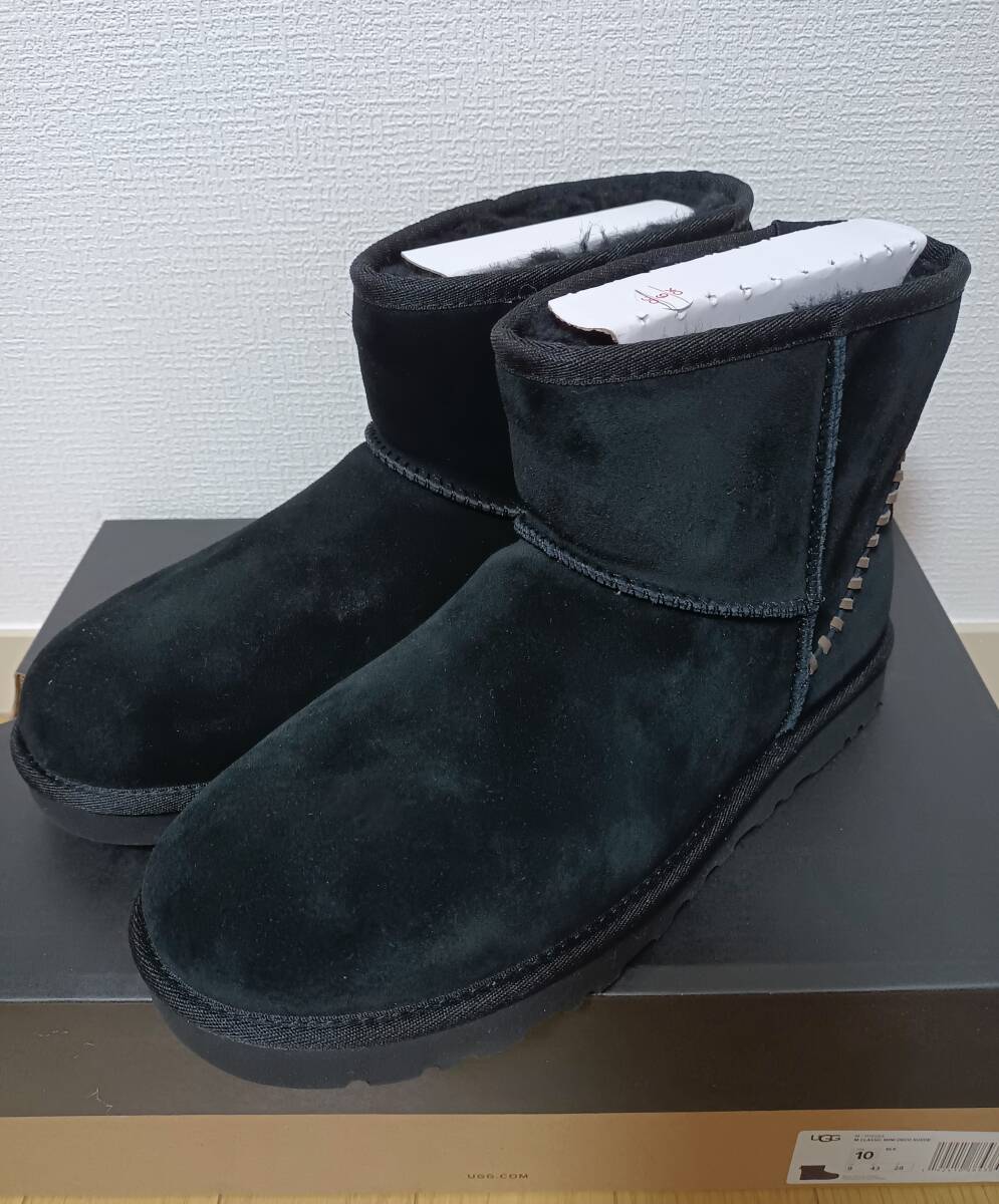 UGG クラシックミニ新品未使用品　黒23cm UGG アグ ブーツ レディース クラシック ウルトラミニ