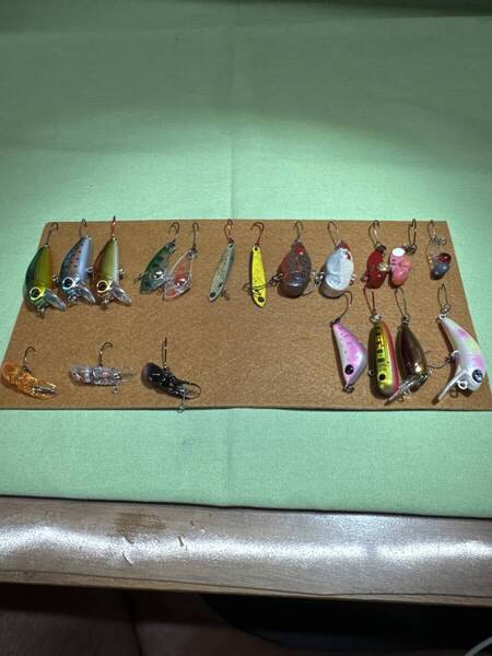 【送料込み】全てボトム系 全19個 トラウトルアー ボトムノックスイマー等 エリア 引退出品 管理釣り場 管釣り