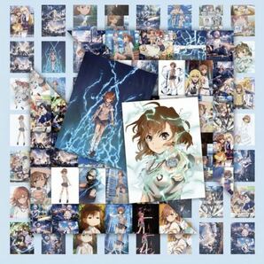 とある科学の超電磁砲 ステッカー 20枚 シール 防水 デコレーション 可愛い 推し アニメ 少女 レールガン 御坂美琴 白井黒子 一方通行