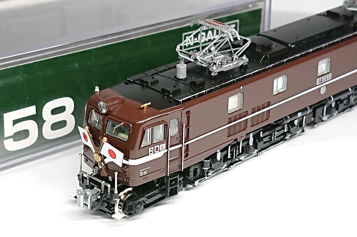 KATO EF58 60 Nゲージ Amazon | KATO Nゲージ EF58 60 お召予備機 3050 鉄道模型 電気