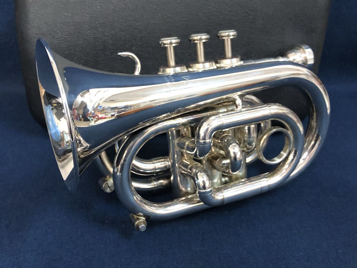JUPITER ポケットトランペット JPT-416 ハードケース付 Jupiter Jpt-416 Pocket trumpet Musical instrument Hard Case