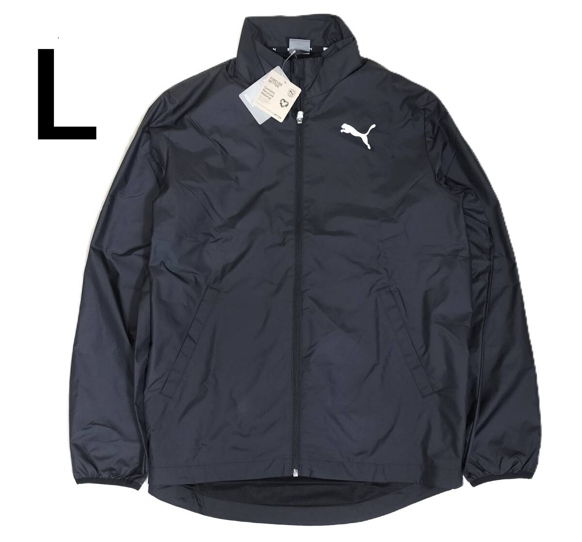 新品未使用！プーマ　PUMA ウィンドブレーカー　ブラック ウィメンズ メッシュ ライン ウィンドブレーカー[品番
