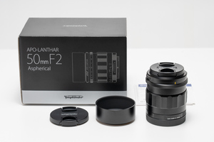 未使用に近い Voigtlander APO-LANTHAR 50mm F2 ソニー Eマウント フォクトレンダー フルサイズ
