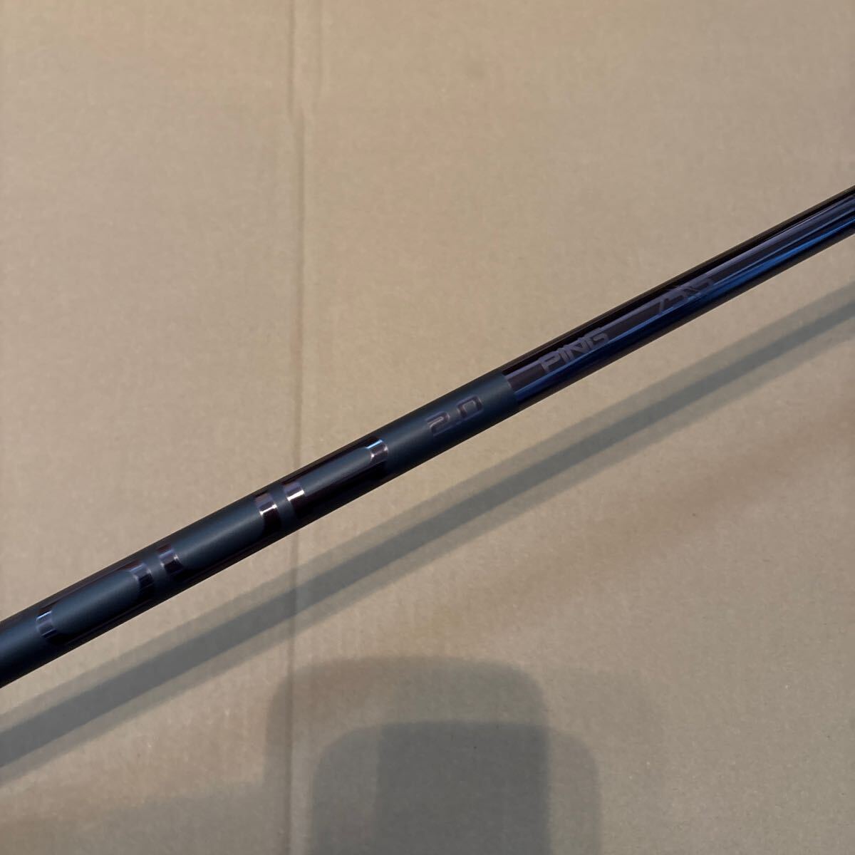 (ピンスリーブ付き)ピンドライバーツアーブラック75Sシャフト PING ピン TOUR 2 0 BLACK 75 S シャフトのみ スリーブ付き