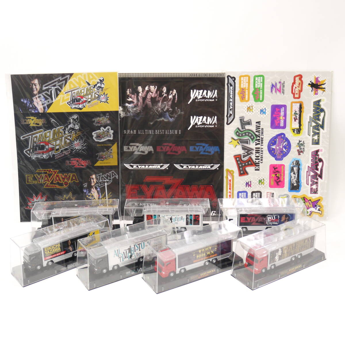 YAZAWA 矢沢永吉 トランス型ミニカー　専用ケース23台セット YAZAWA 矢沢永吉 トランス型ミニカー 専用ケース23台セット 矢沢