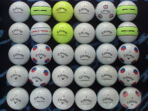 Callaway CHROME TOUR &CHROME SOFT каждый цвет смешивание 30 лампочка