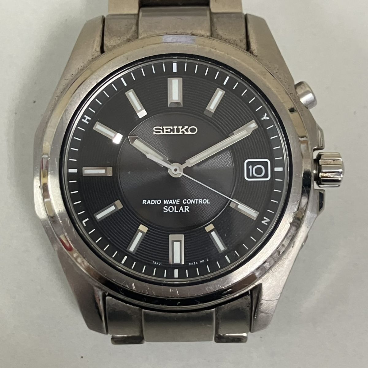 【美品　稼働品】SEIKO ソーラー 腕時計 7B42-0AE0 メンズ 楽天市場】【中古】 SEIKO セイコー ソーラー 腕時計 メンズ
